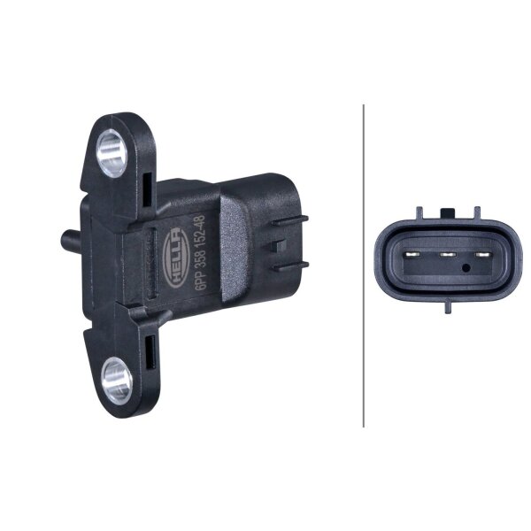 HELLA 6PP 358 152-481 Sensor, Ladedruck