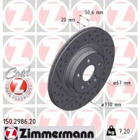 ZIMMERMANN 150.2986.20 Bremsscheibe