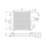 VALEO 818321 Ladeluftkühler
