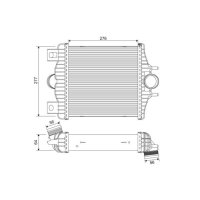 VALEO 818384 Ladeluftkühler