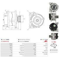 AS-PL A3665S Generator