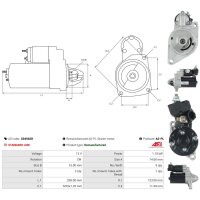 AS-PL S0494SR Starter