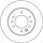 TRW DF6961S Bremsscheibe