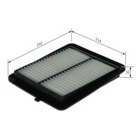 BOSCH F 026 400 723 Luftfilter