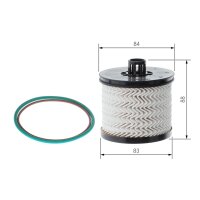 BOSCH F 026 402 281 Kraftstofffilter
