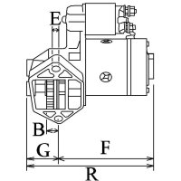 HC-Cargo F 032 113 906 Starter