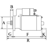 HC-Cargo F 032 113 750 Starter
