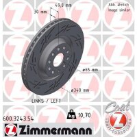 ZIMMERMANN 600.3243.54 Bremsscheibe