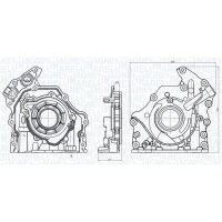 MAGNETI MARELLI 351516000008 Ölpumpe