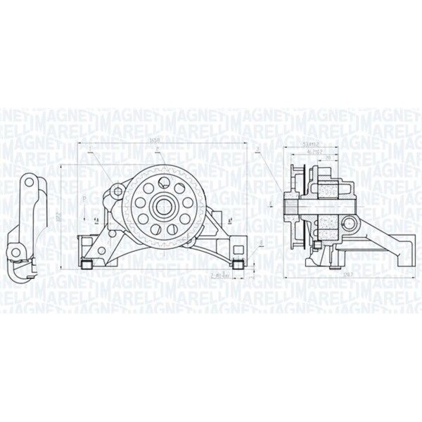 MAGNETI MARELLI 351516000010 Ölpumpe