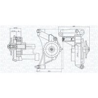 MAGNETI MARELLI 351516000014 Ölpumpe