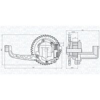 MAGNETI MARELLI 351516000015 Ölpumpe