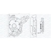 MAGNETI MARELLI 351516000025 Ölpumpe