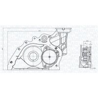 MAGNETI MARELLI 351516000031 Ölpumpe