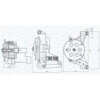 MAGNETI MARELLI 351516000032 Ölpumpe