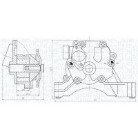 MAGNETI MARELLI 351516000033 Ölpumpe