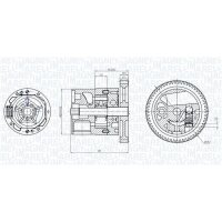 MAGNETI MARELLI 351516000038 Ölpumpe