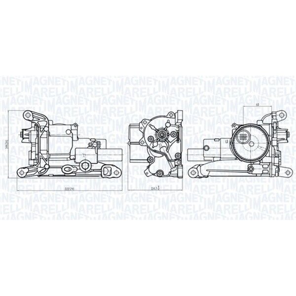 MAGNETI MARELLI 351516000047 Ölpumpe