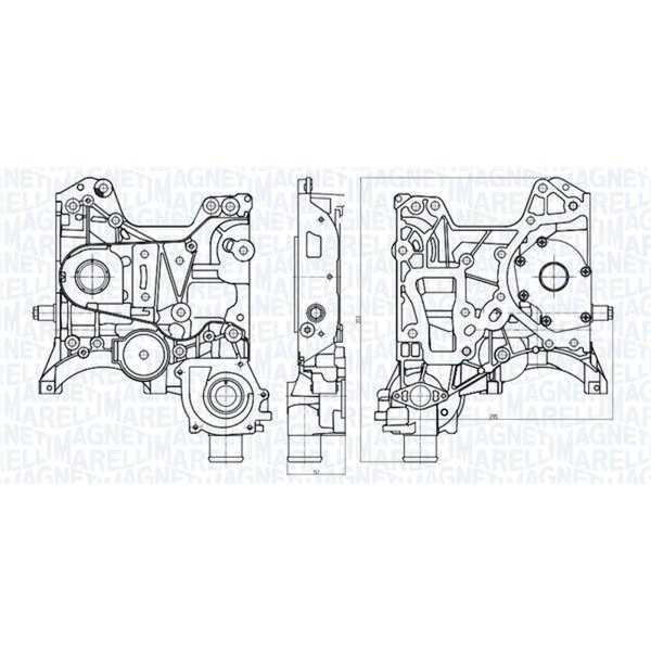 MAGNETI MARELLI 351516000048 Ölpumpe