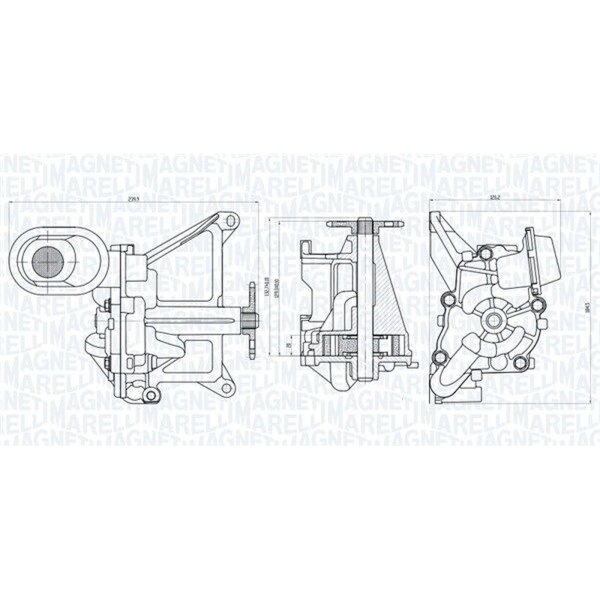 MAGNETI MARELLI 351516000051 Ölpumpe