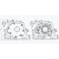 MAGNETI MARELLI 351516000075 Ölpumpe