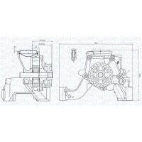 MAGNETI MARELLI 351516000081 Ölpumpe