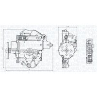 MAGNETI MARELLI 351516000085 Ölpumpe