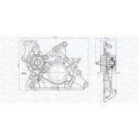 MAGNETI MARELLI 351516000088 Ölpumpe