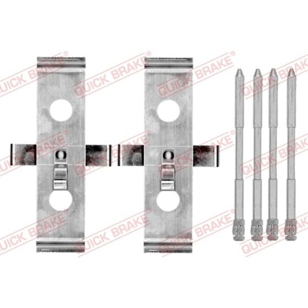 QUICK BRAKE 109-0136 Zubehörsatz, Scheibenbremsbelag