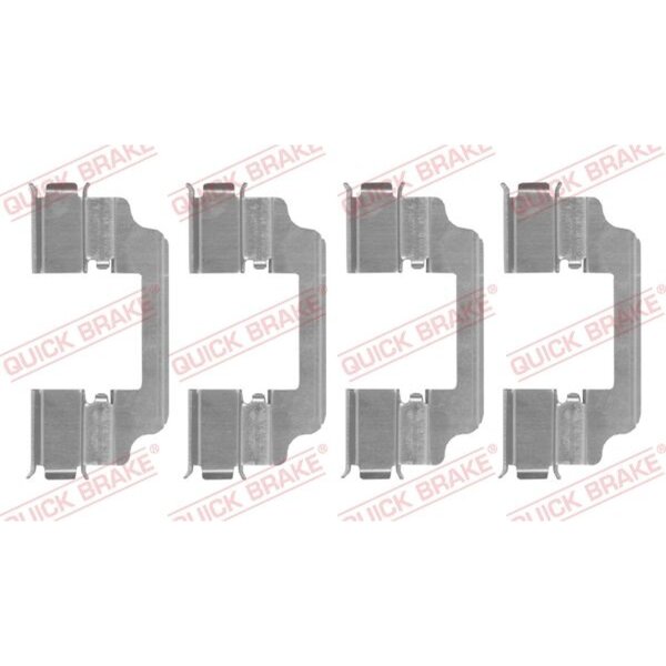 QUICK BRAKE 109-0154 Zubehörsatz, Scheibenbremsbelag