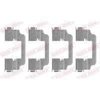 QUICK BRAKE 109-0154 Zubehörsatz, Scheibenbremsbelag