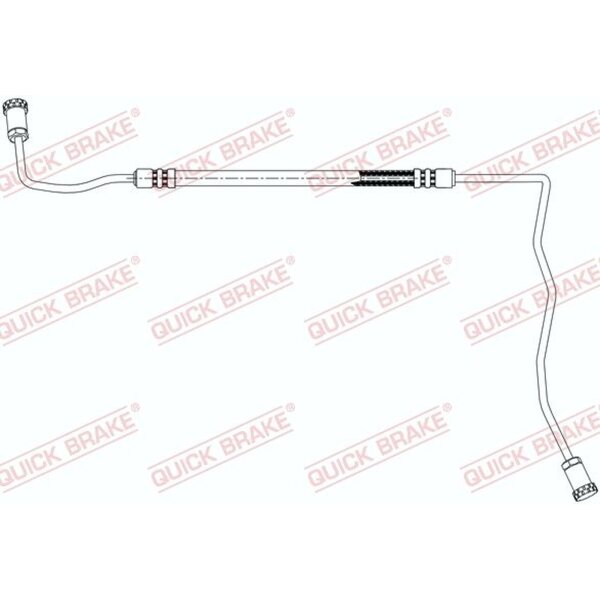QUICK BRAKE 96.021 Bremsschlauch