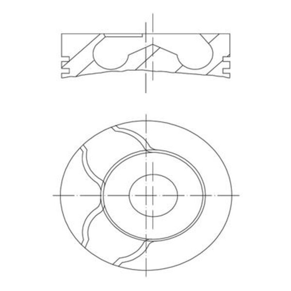 MAHLE 021 PI 00122 000 Kolben