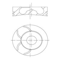 MAHLE 021 PI 00122 000 Kolben