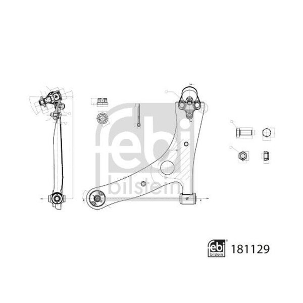 FEBI BILSTEIN 181129 Lenker, Radaufhängung