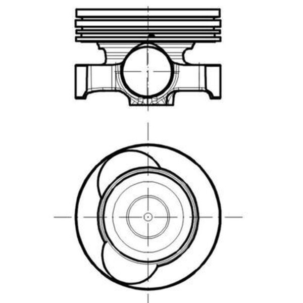 MAHLE 021 PI 00118 100 Kolben