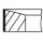 MAHLE 021 RS 00119 0N2 Kolbenringsatz