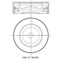 MAHLE 028 PI 00168 000 Kolben