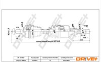 DR!VE+ DP2110.10.0252 Antriebswelle