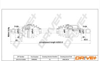 DR!VE+ DP2110.10.0253 Antriebswelle
