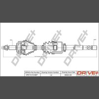 DR!VE+ DP2110.10.0847 Antriebswelle