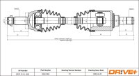DR!VE+ DP2110.10.1003 Antriebswelle