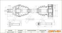 DR!VE+ DP2110.10.0091 Antriebswelle