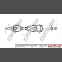 DR!VE+ DP2110.10.1740 Antriebswelle