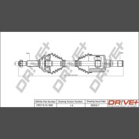 DR!VE+ DP2110.10.1830 Antriebswelle