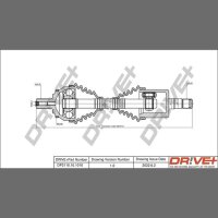 DR!VE+ DP2110.10.1010 Antriebswelle