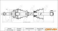DR!VE+ DP2110.10.0294 Antriebswelle