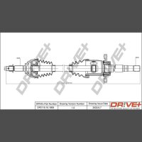 DR!VE+ DP2110.10.1808 Antriebswelle