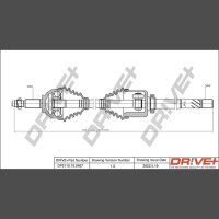 DR!VE+ DP2110.10.0467 Antriebswelle