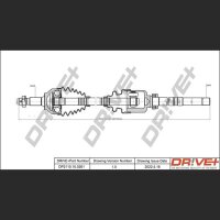 DR!VE+ DP2110.10.0261 Antriebswelle